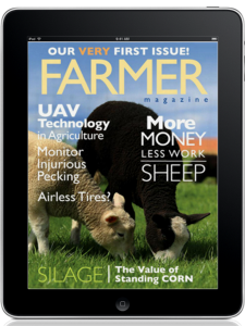 Farmer magazine on ipad